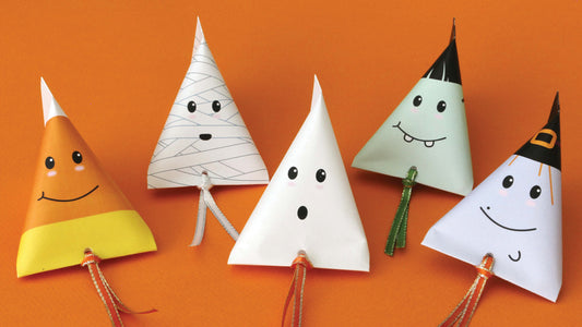 Halloween Ghost - Party Favor Treat Gift Box