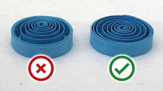 Quilling Paper - How to Find the Right and Wrong Sides