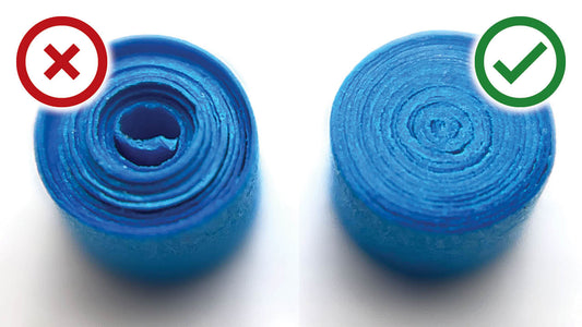 Quilling Tight Coils Without Holes