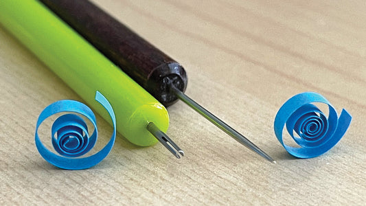 Slotted vs Needle Quilling Tool - How to Use and Why