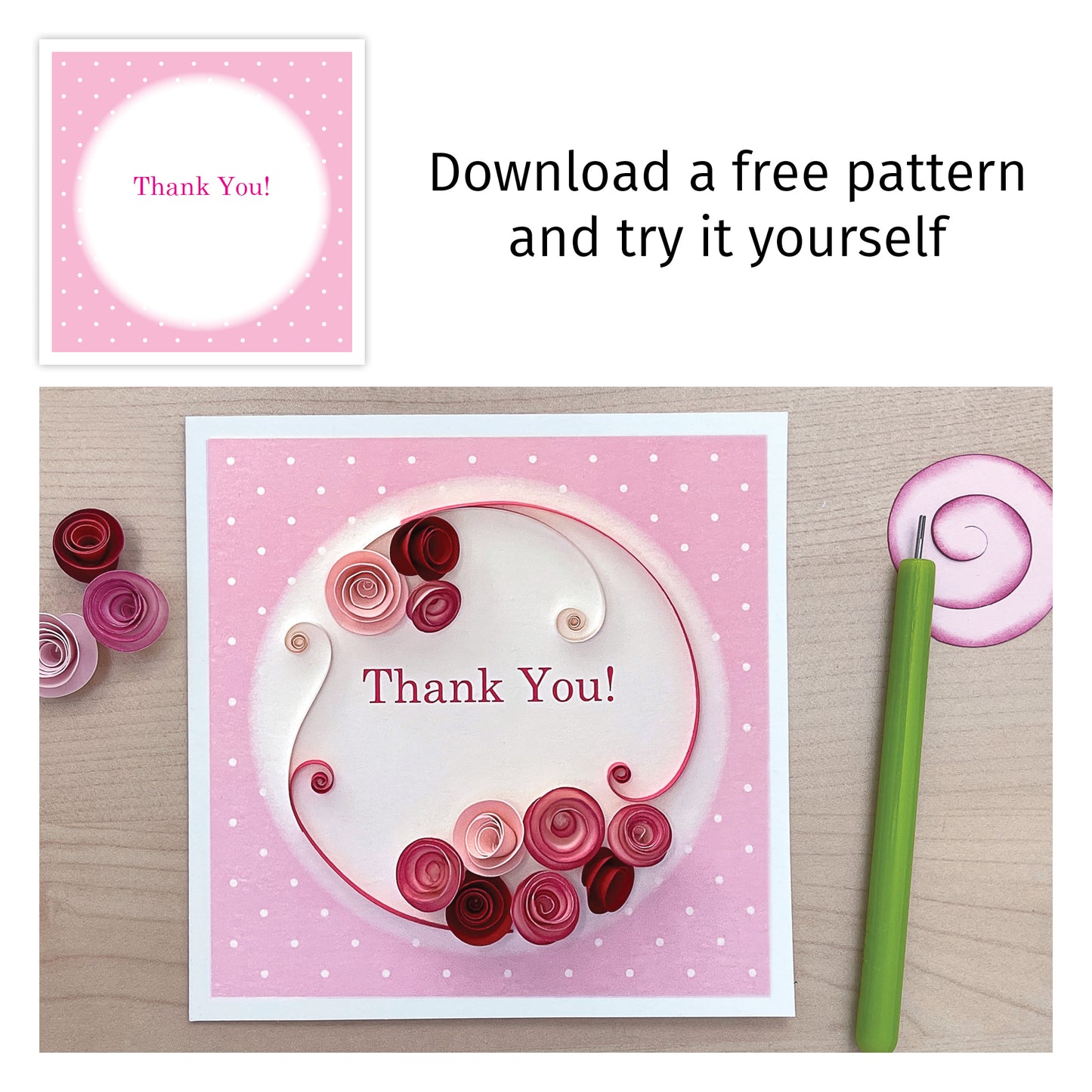 Spiral Flowers - FREE SVG PDF