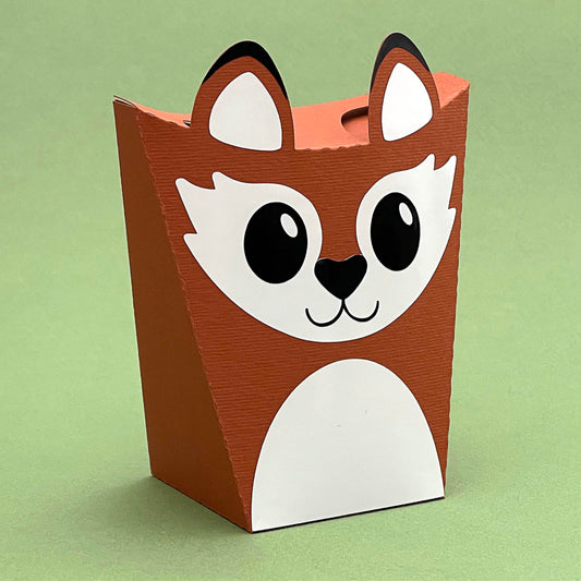 Fox Gift Box - SVG