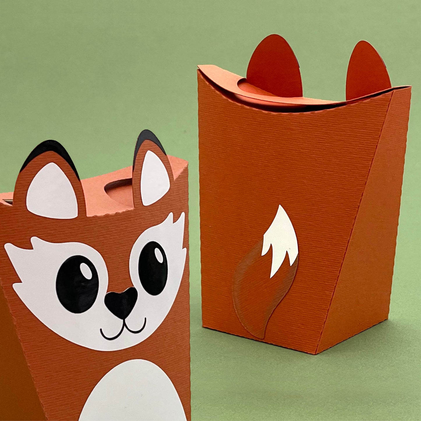 Fox Gift Box - SVG