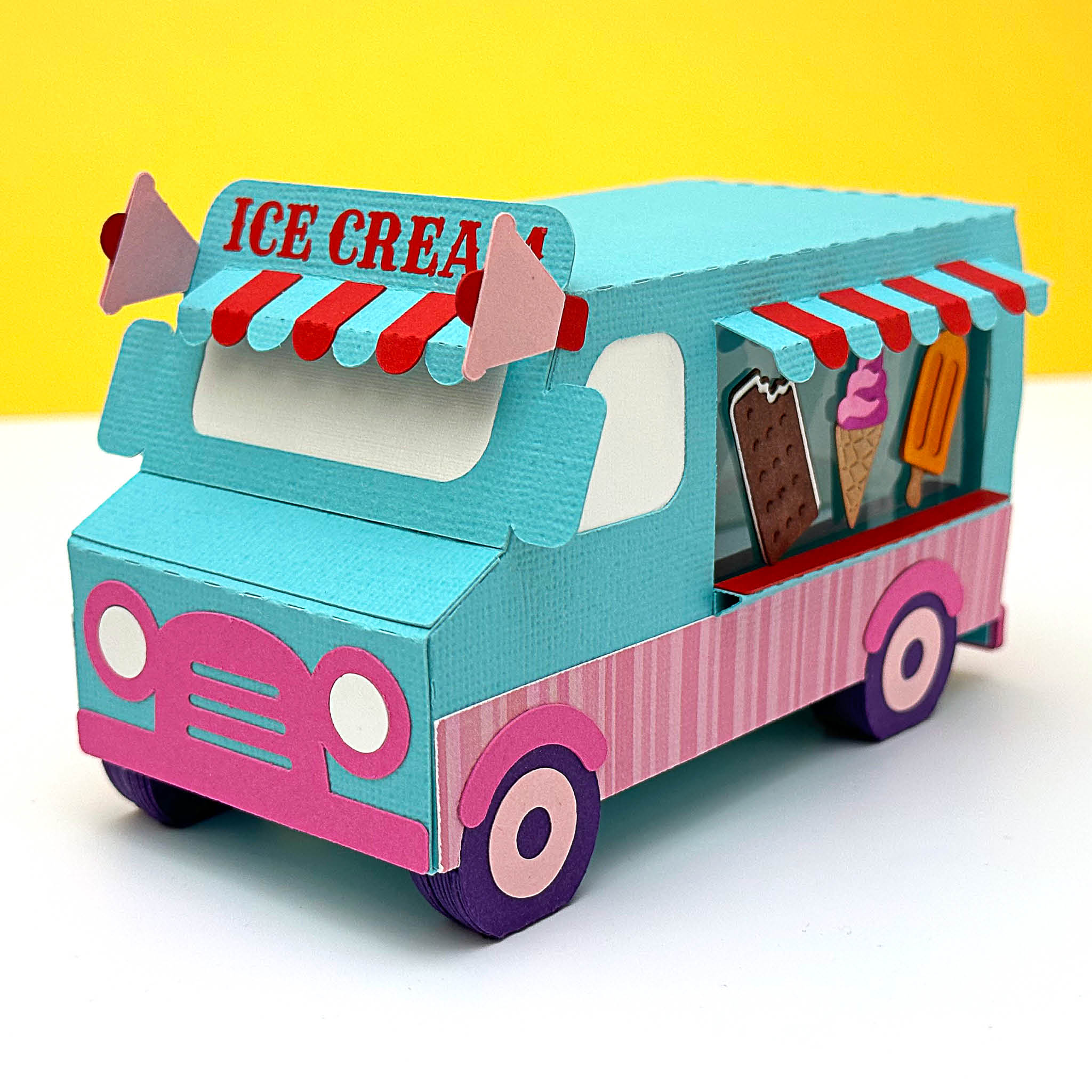 Ice Cream Truck Box - SVG – PaperZen