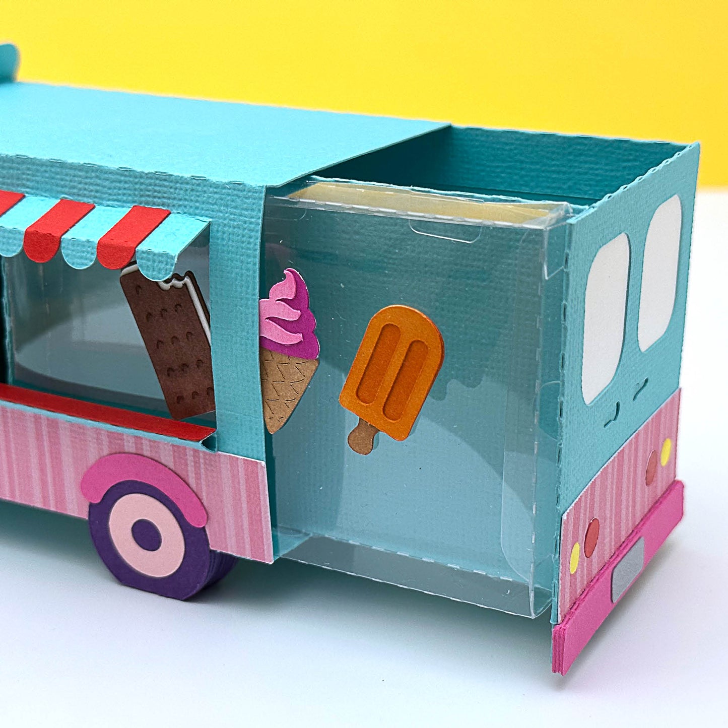 Ice Cream Truck Box - SVG