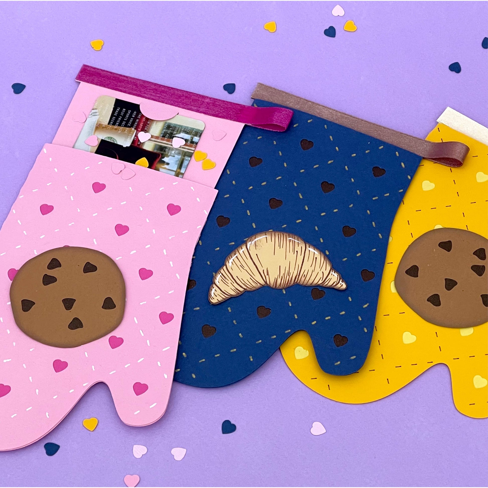 oven mitt gift card holder SVG for Mother's Day, Teacher Appreciation, Thank You, birthday