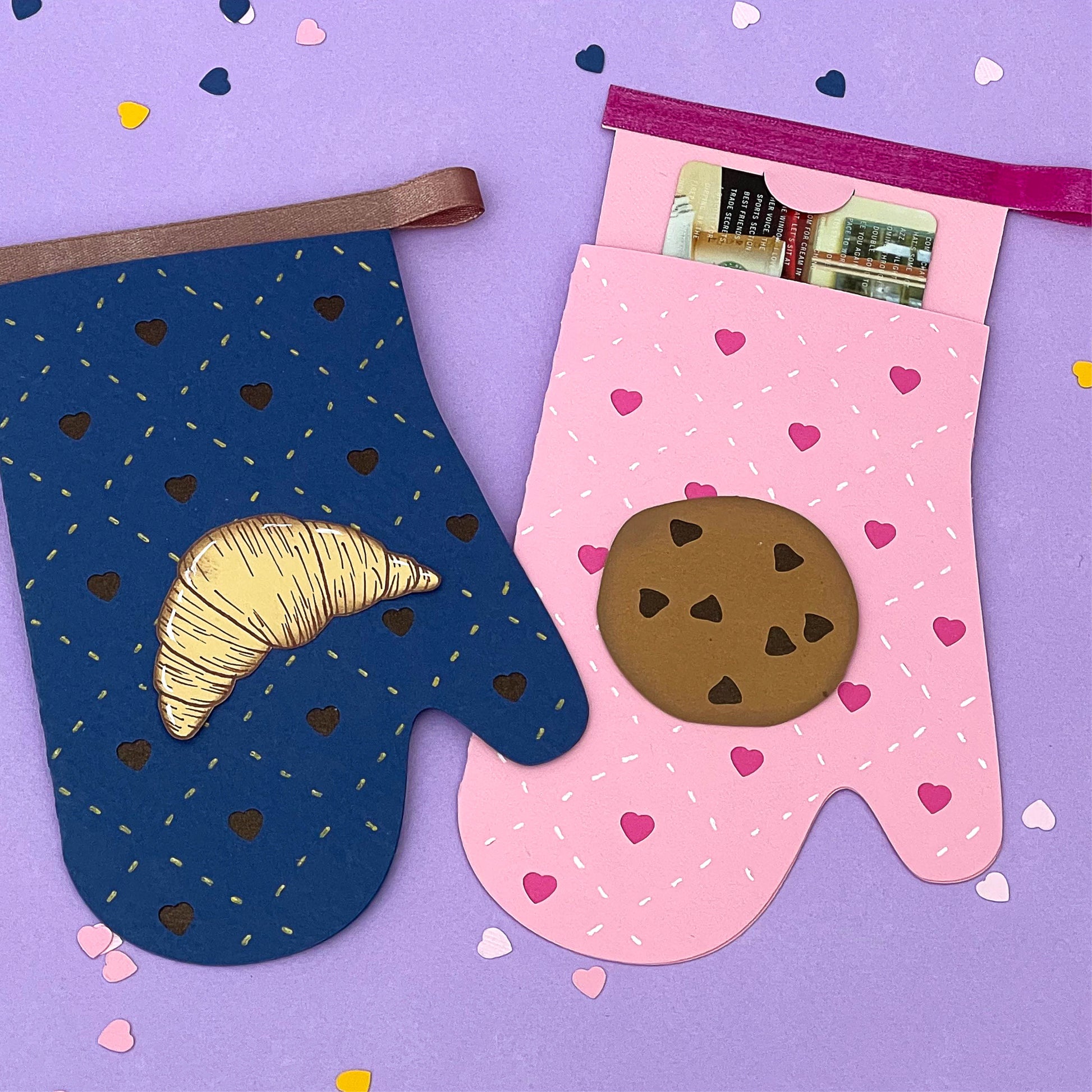 oven mitt gift card holder SVG for Mother's Day, Teacher Appreciation, Thank You, birthday
