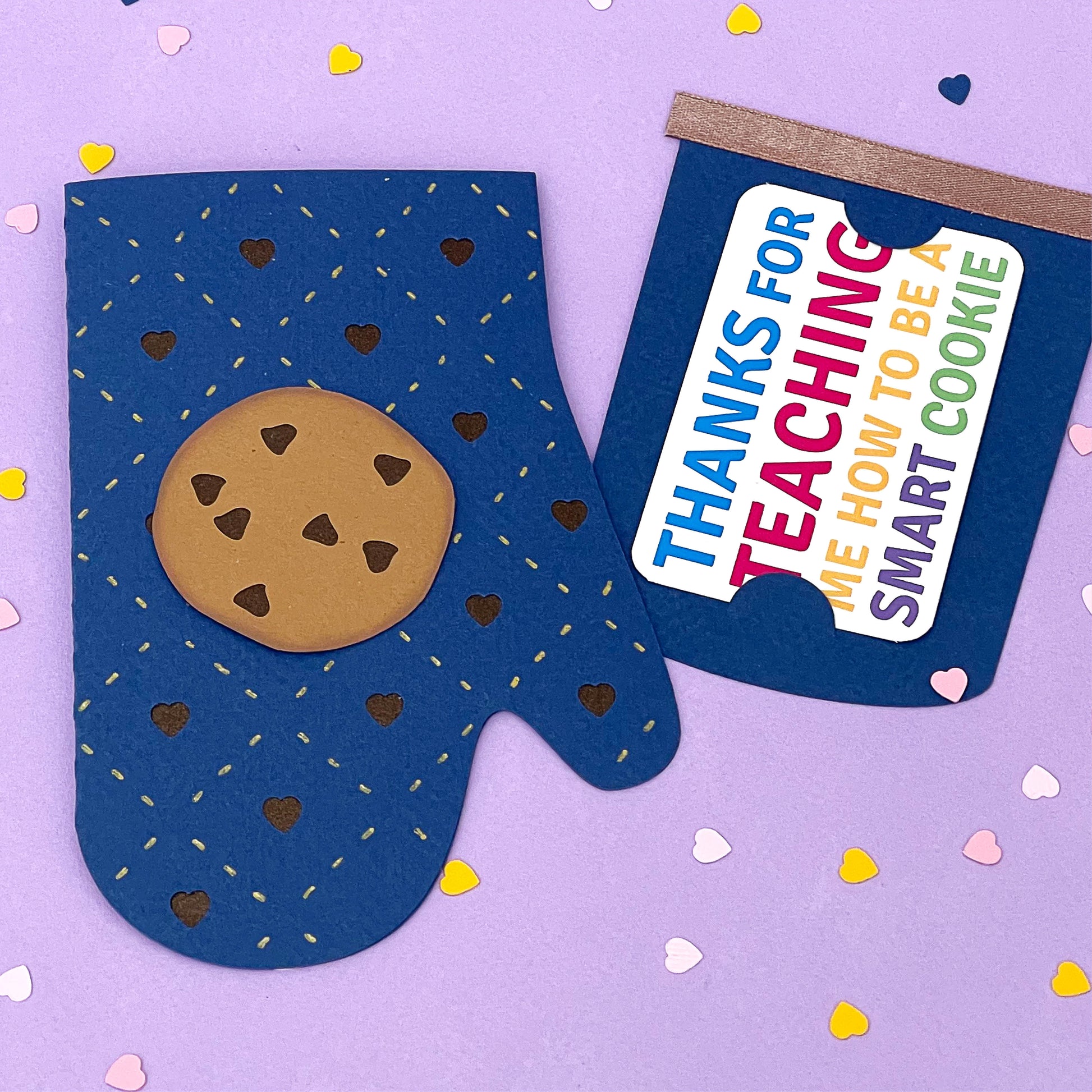 oven mitt gift card holder SVG for Mother's Day, Teacher Appreciation, Thank You, birthday