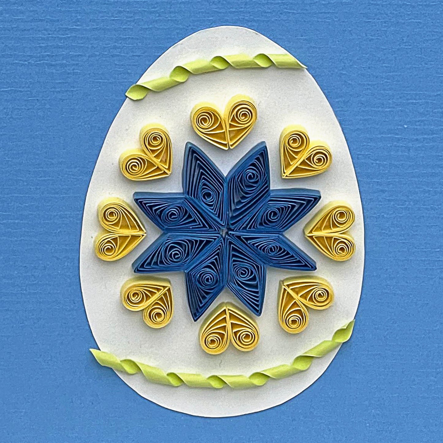 Quilling Easter Egg Card
