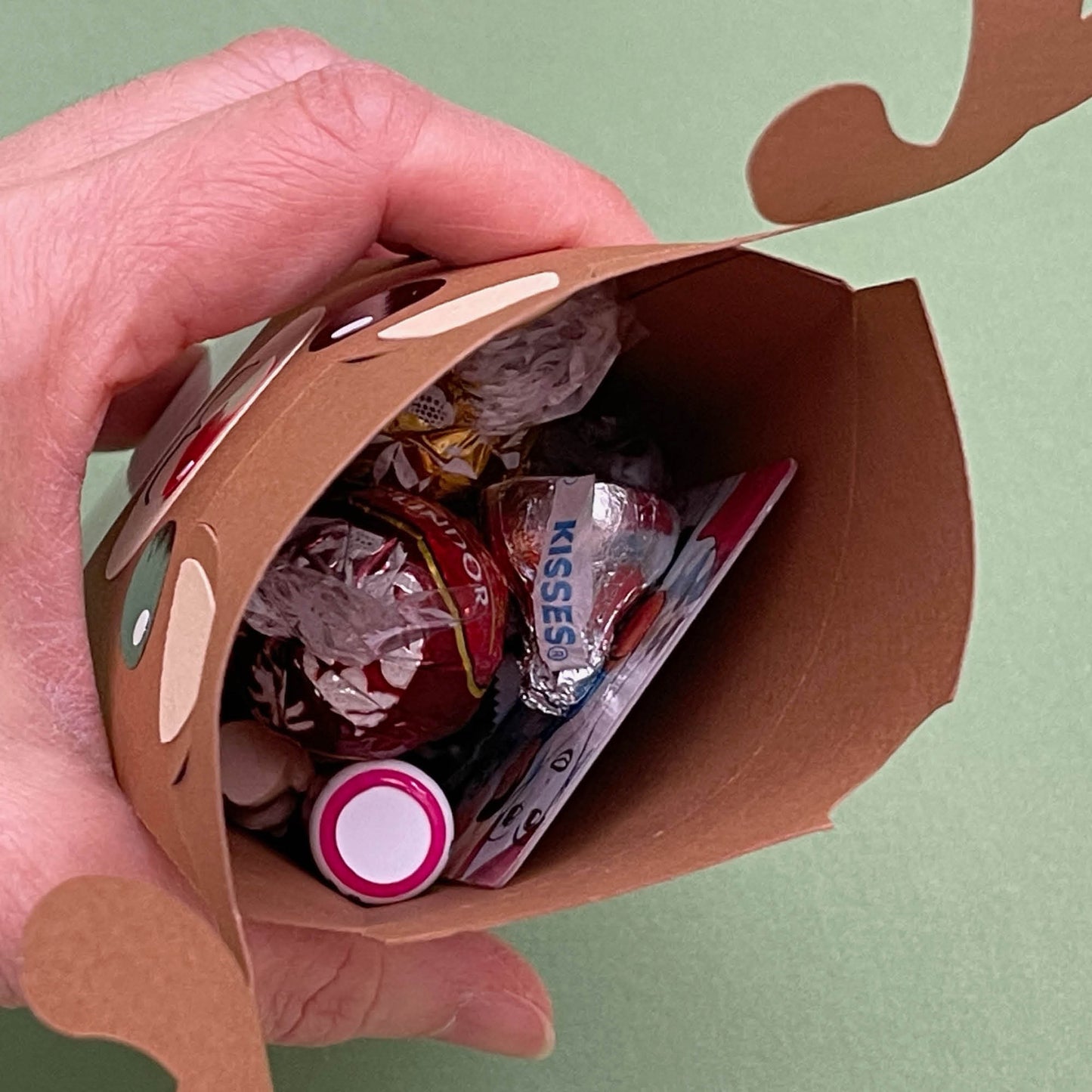 Reindeer Gift Box - PDF