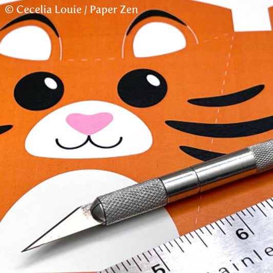 Tiger Gift Box - PDF