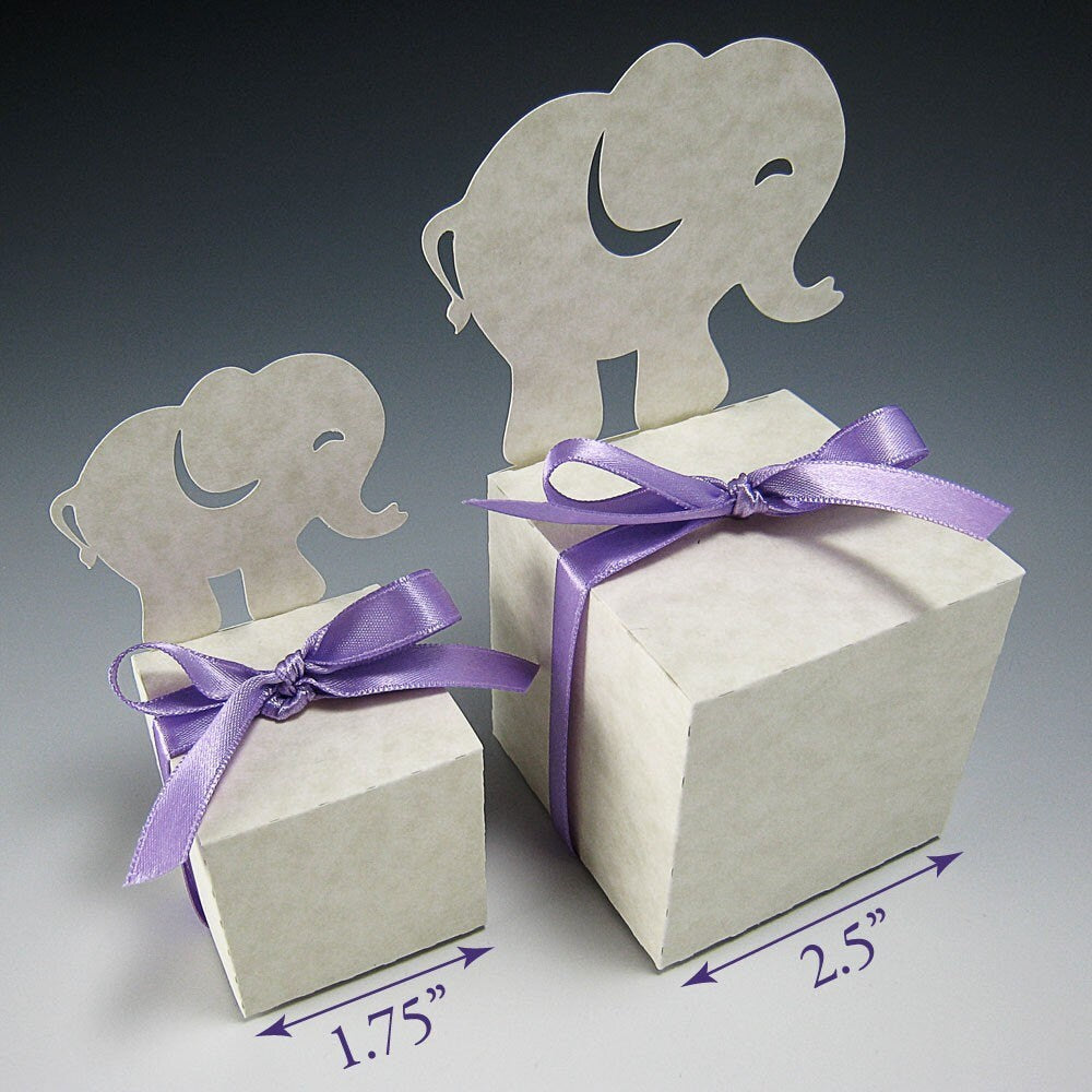 Animal Box (Elephant Lion Giraffe Bear Duck) - SVG