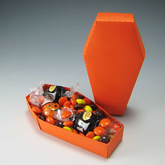 Halloween Coffin Box - SVG