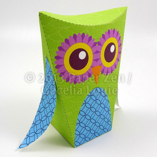 Owl Box - Printable PDF