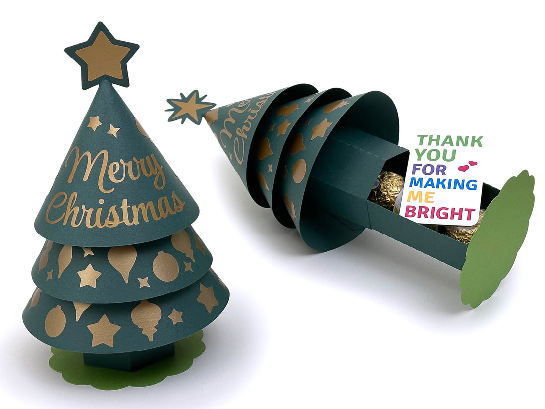 Christmas Tree Box (3D SVG)