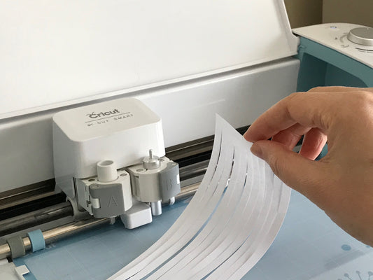 Quilling Paper - DIY Cut Strips with Cricut Explore