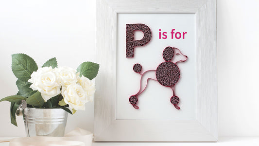 Quilling Letter P Tutorial - Beehive Scrolls