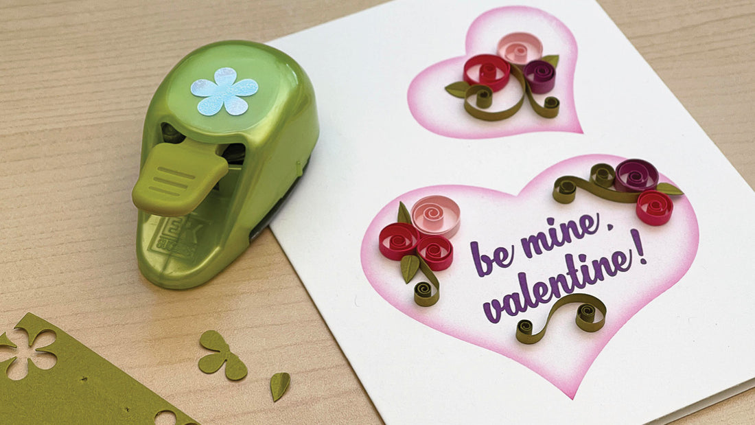 Quilling Valentine’s Day Card - 3 Easy Heart Pattern Ideas with FREE PDF Template