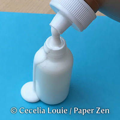 Refill Glue Bottles - No Spilling, Quick, Easy