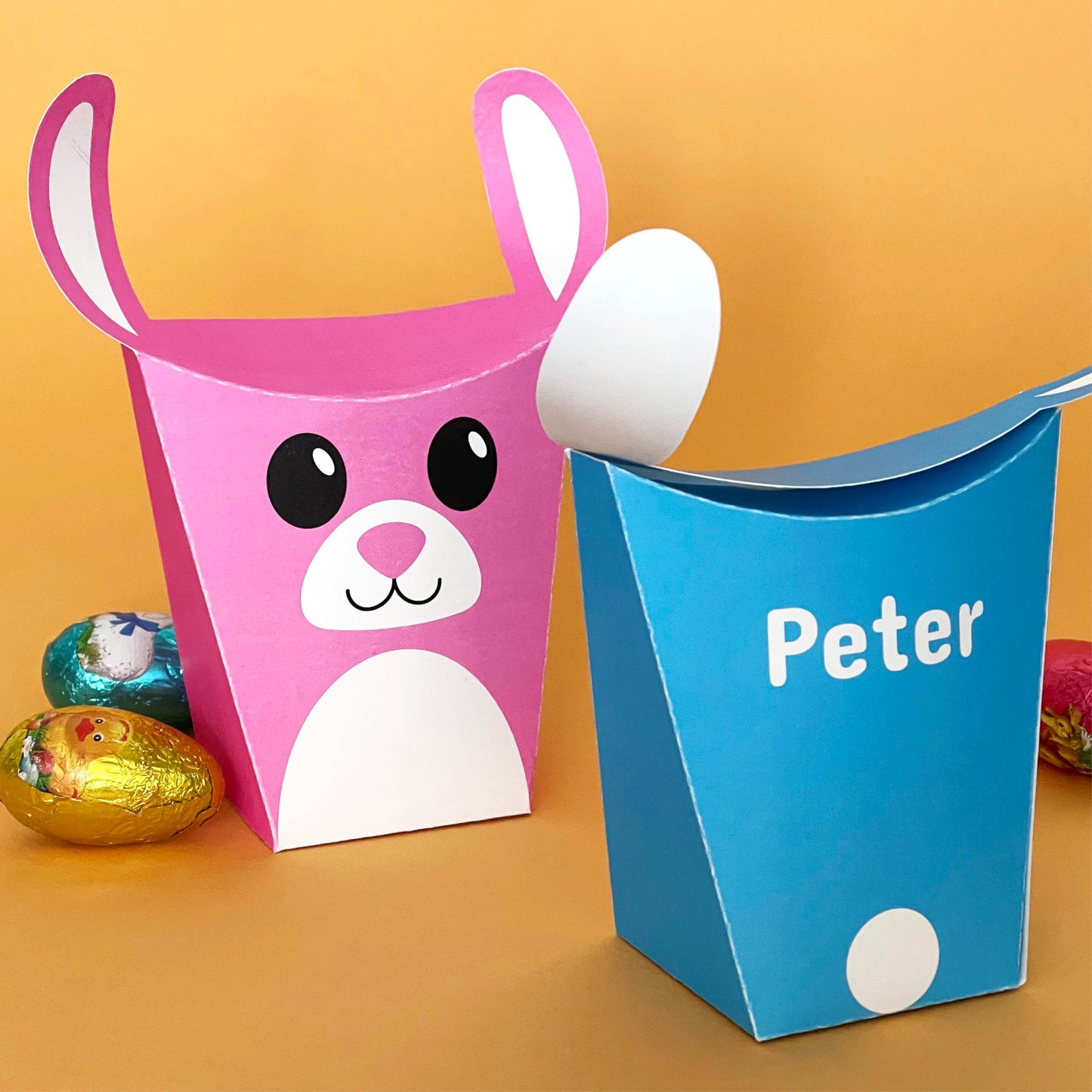 Rabbit Gift Box - Printable PDF