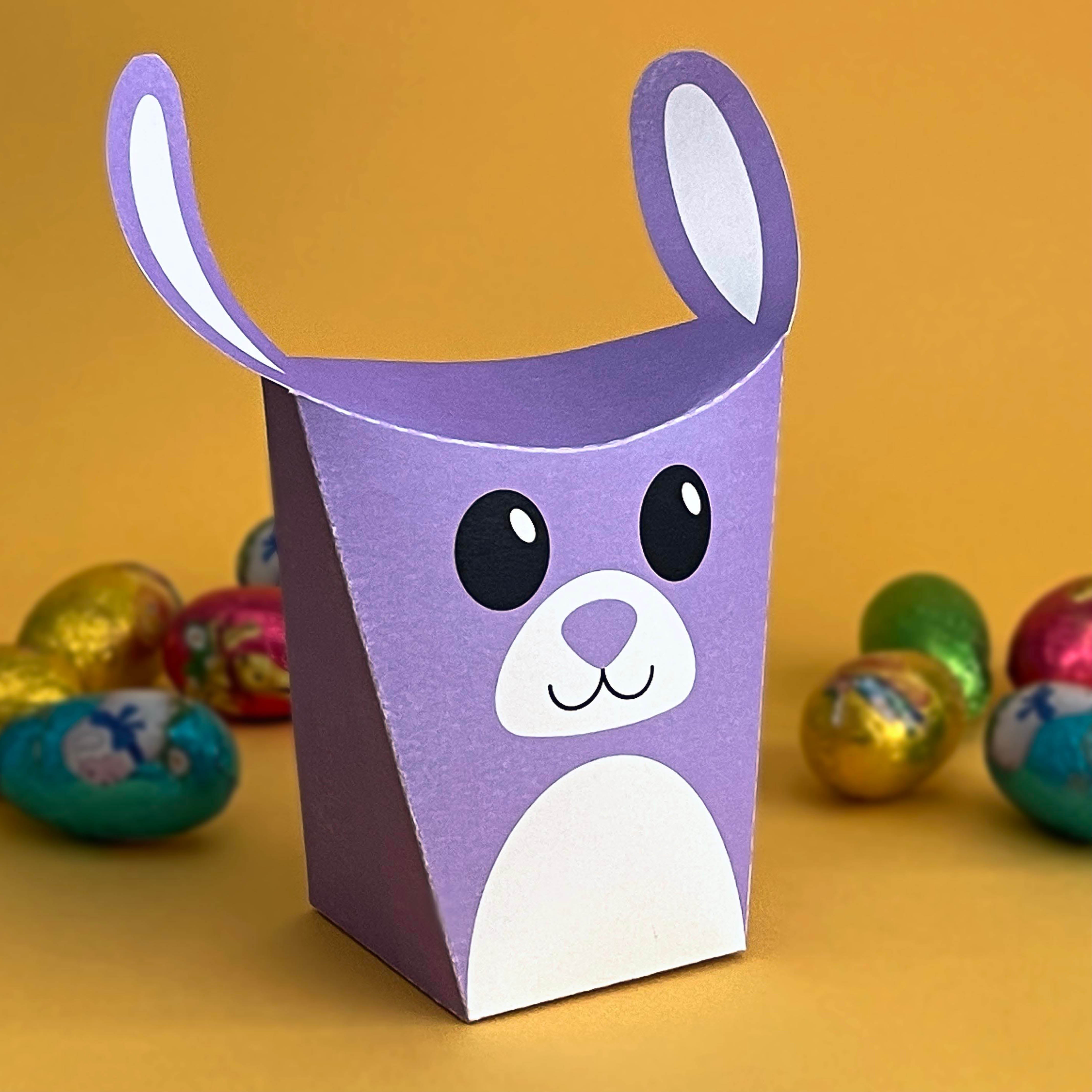 Rabbit Gift Box - Printable PDF – PaperZen
