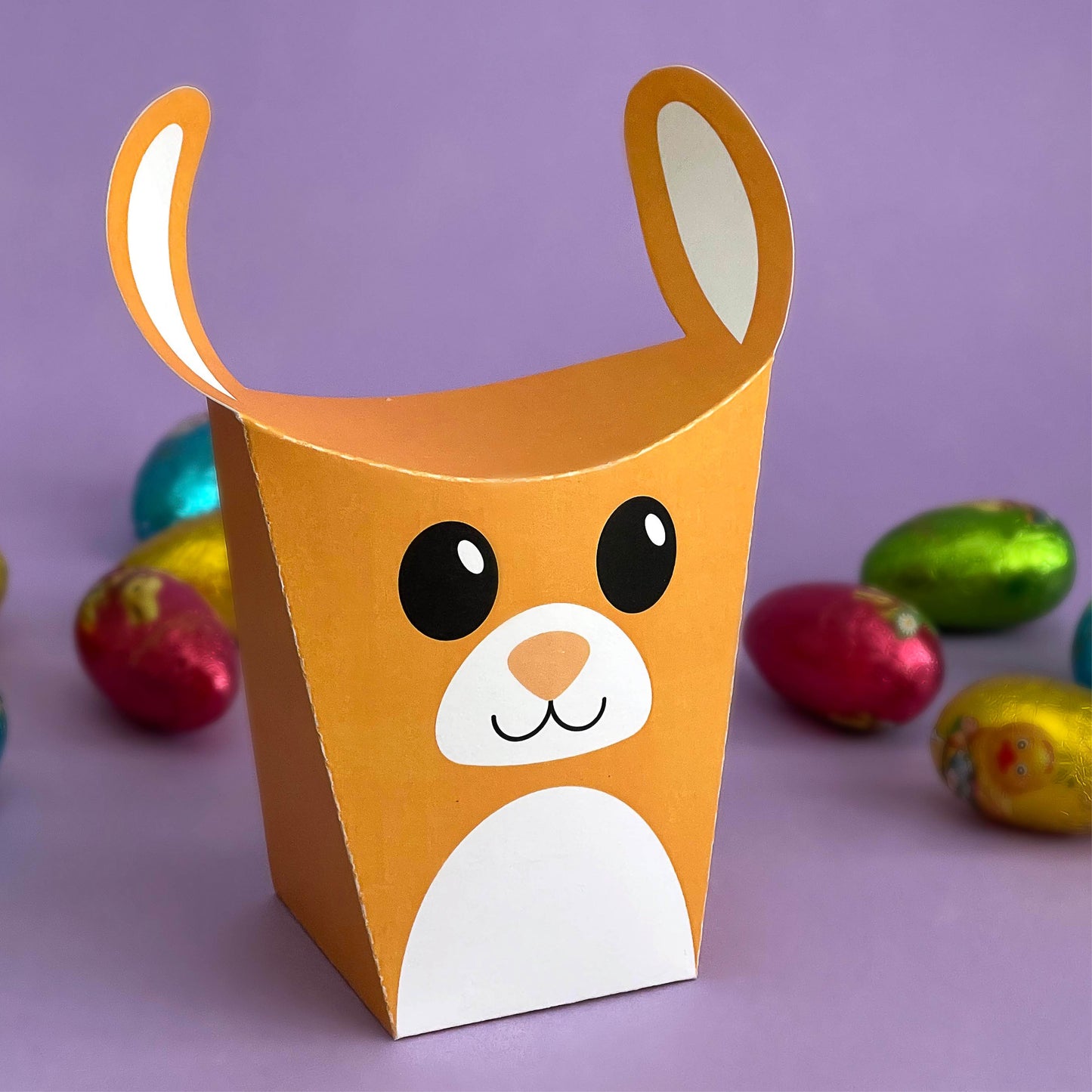 Rabbit Gift Box - Printable PDF