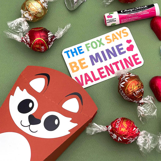 Fox Gift Box - SVG