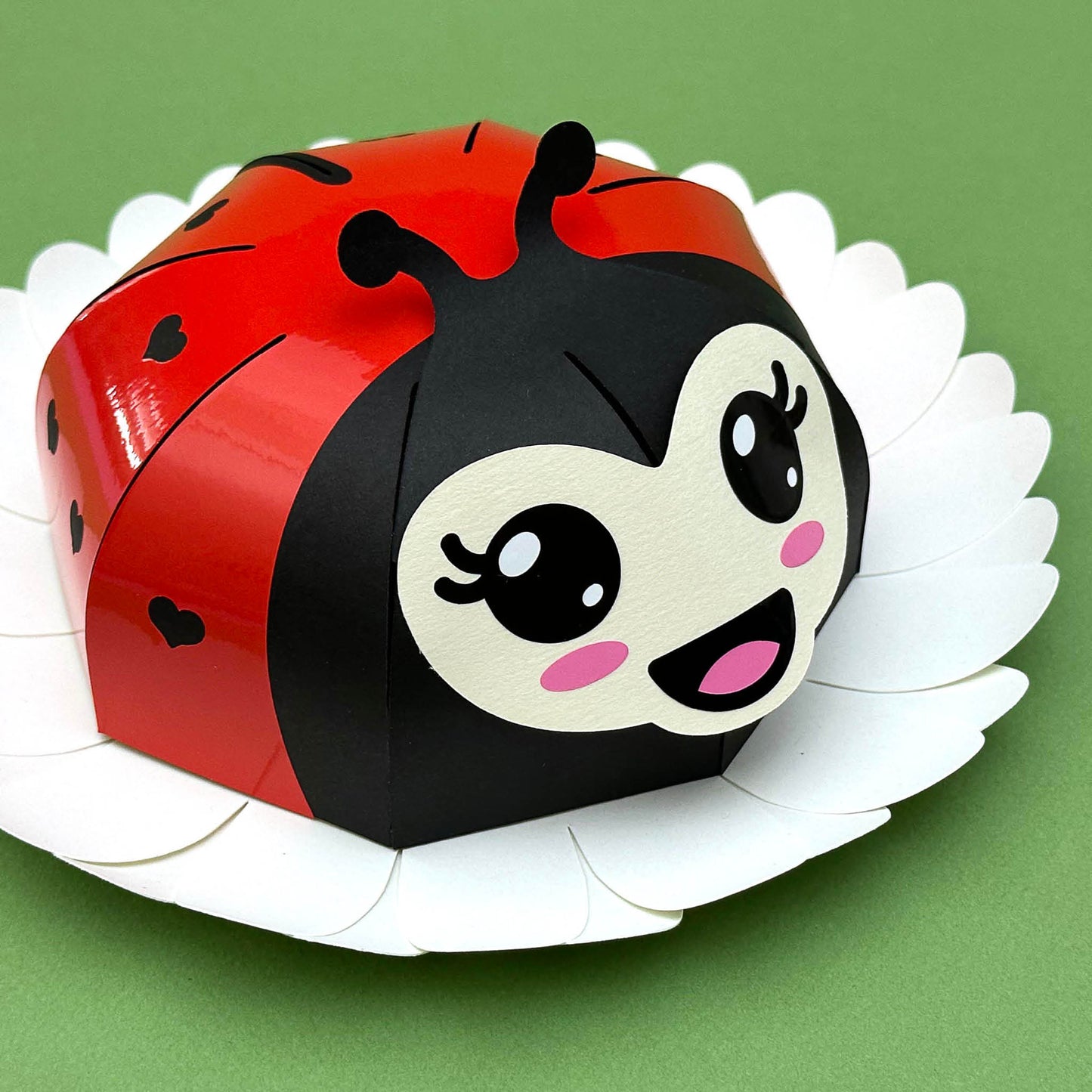 Ladybug Gift Box - SVG