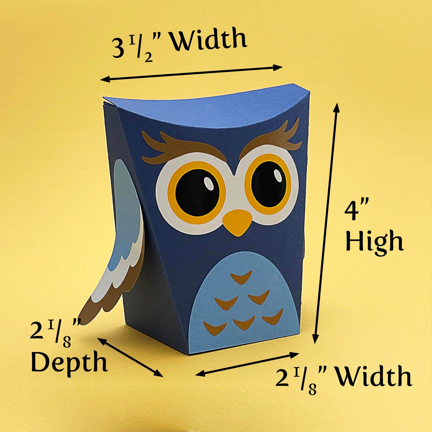 Owl Box - SVG