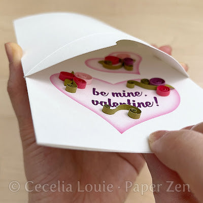 Quilling Valentine’s Day Card