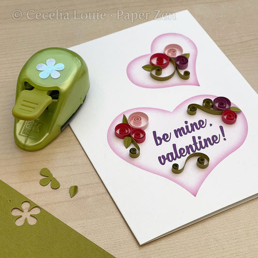 Quilling Valentine’s Day Card