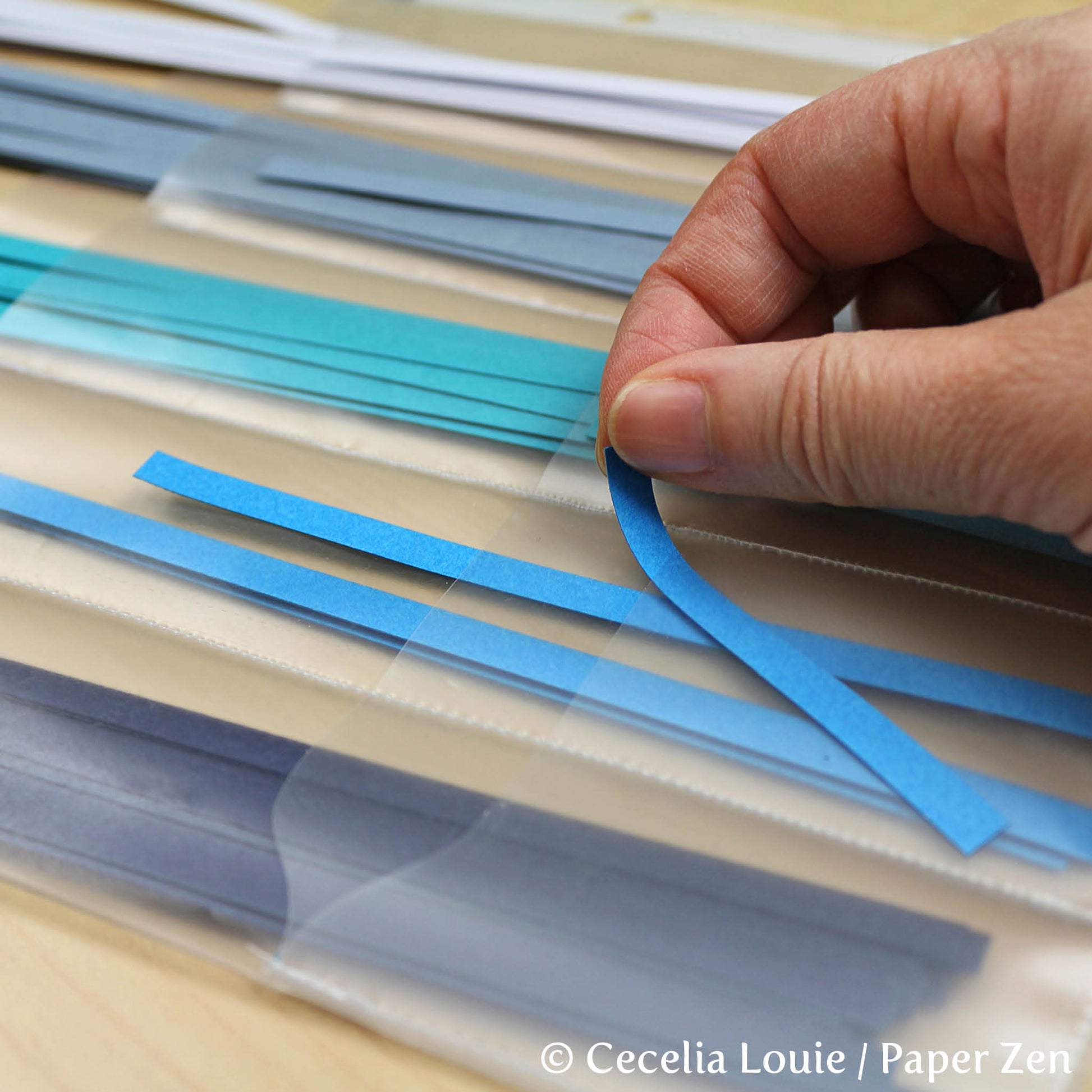 Easy Paper Strips Storage System - How to Organize and Store Paper Quilling  Strips 
