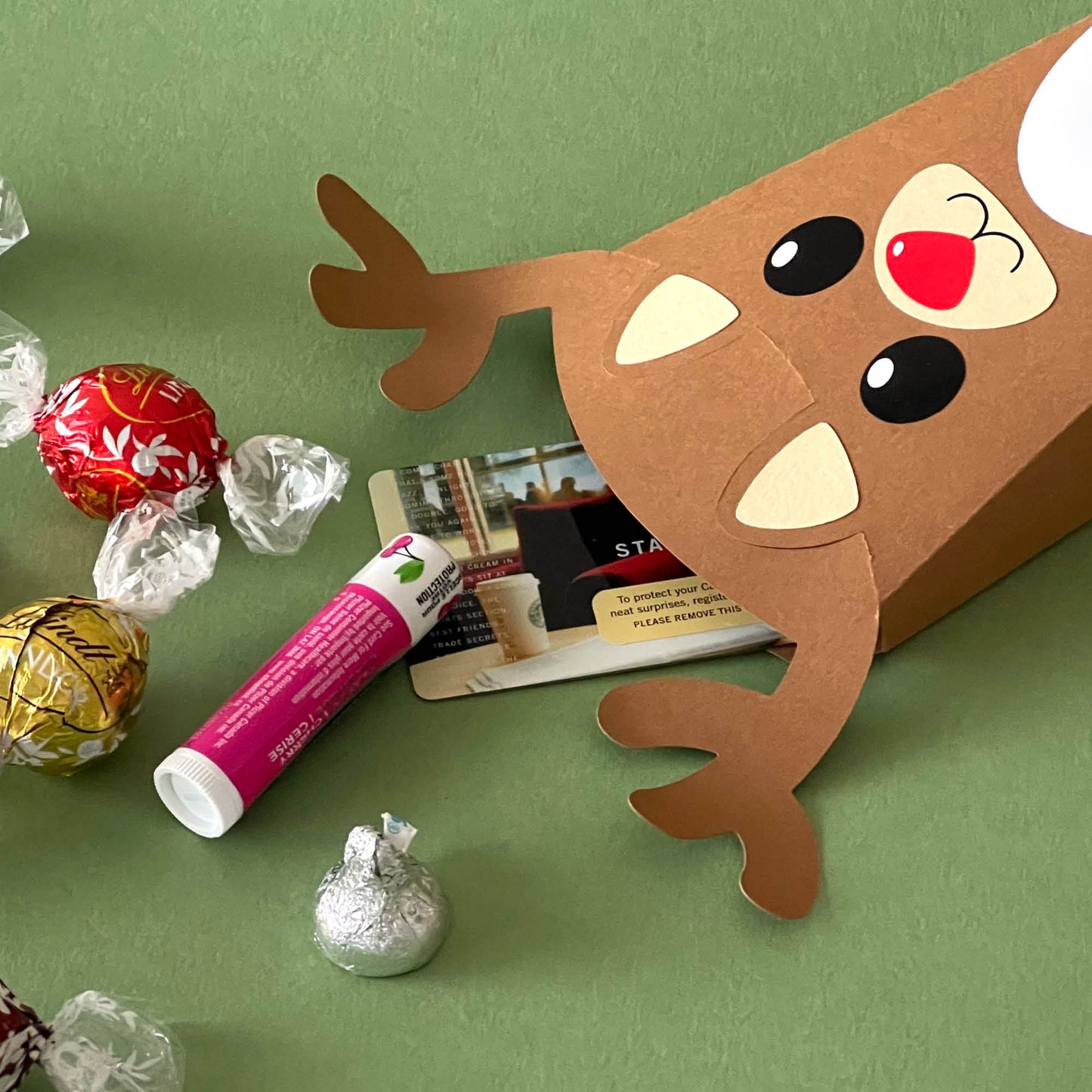 Reindeer Gift Box - PDF