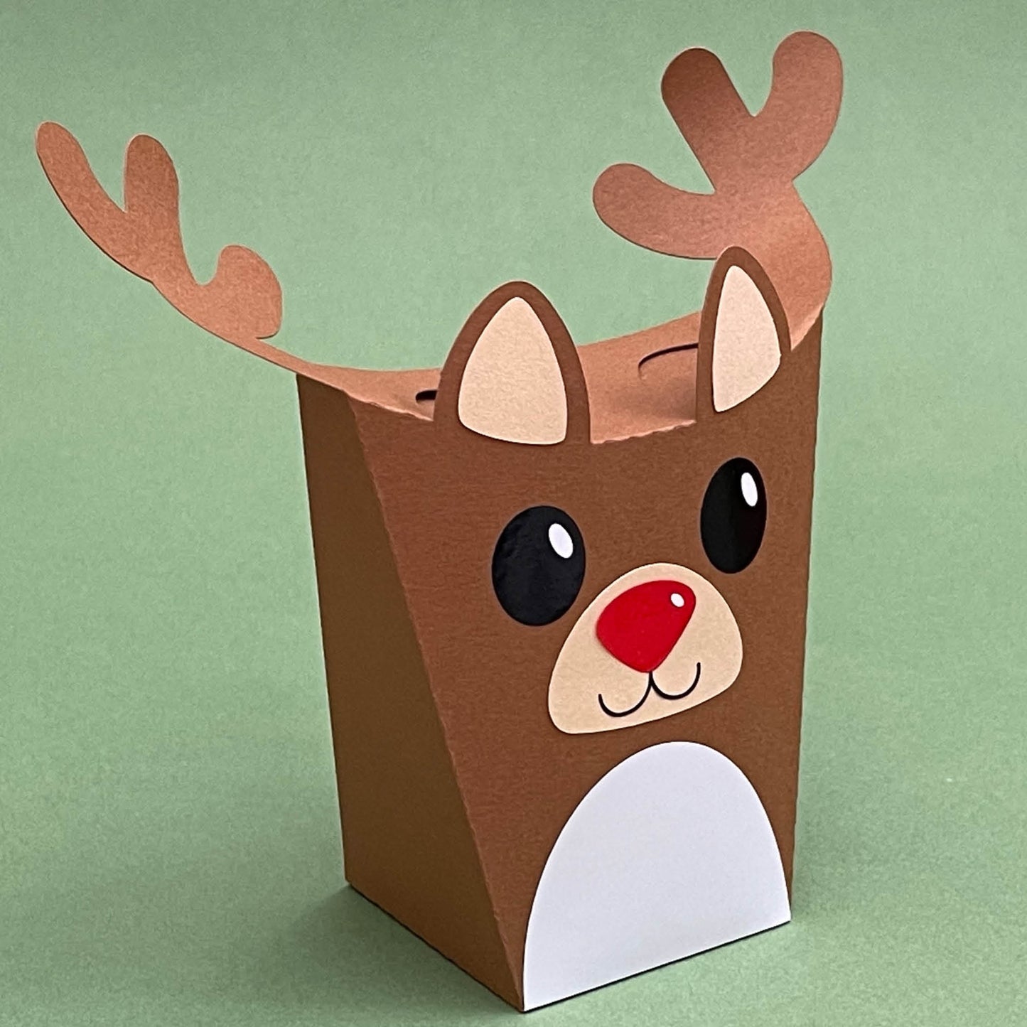 Reindeer Gift Box - SVG
