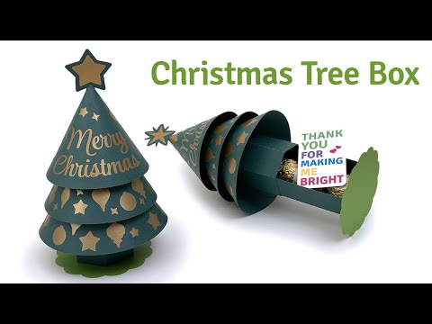 Christmas Tree Box - SVG