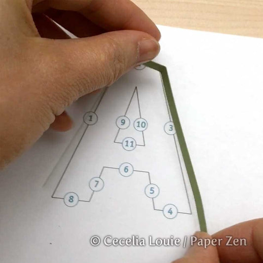 Welcome to Paper Zen ~ Cecelia Louie: DIY Quilling Strips Tutorial with  Free Files