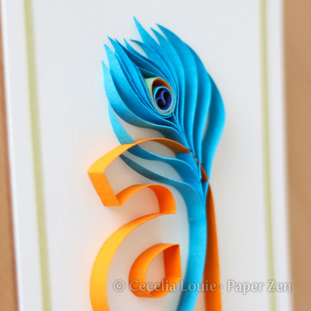 Quilling Lowercase Letters