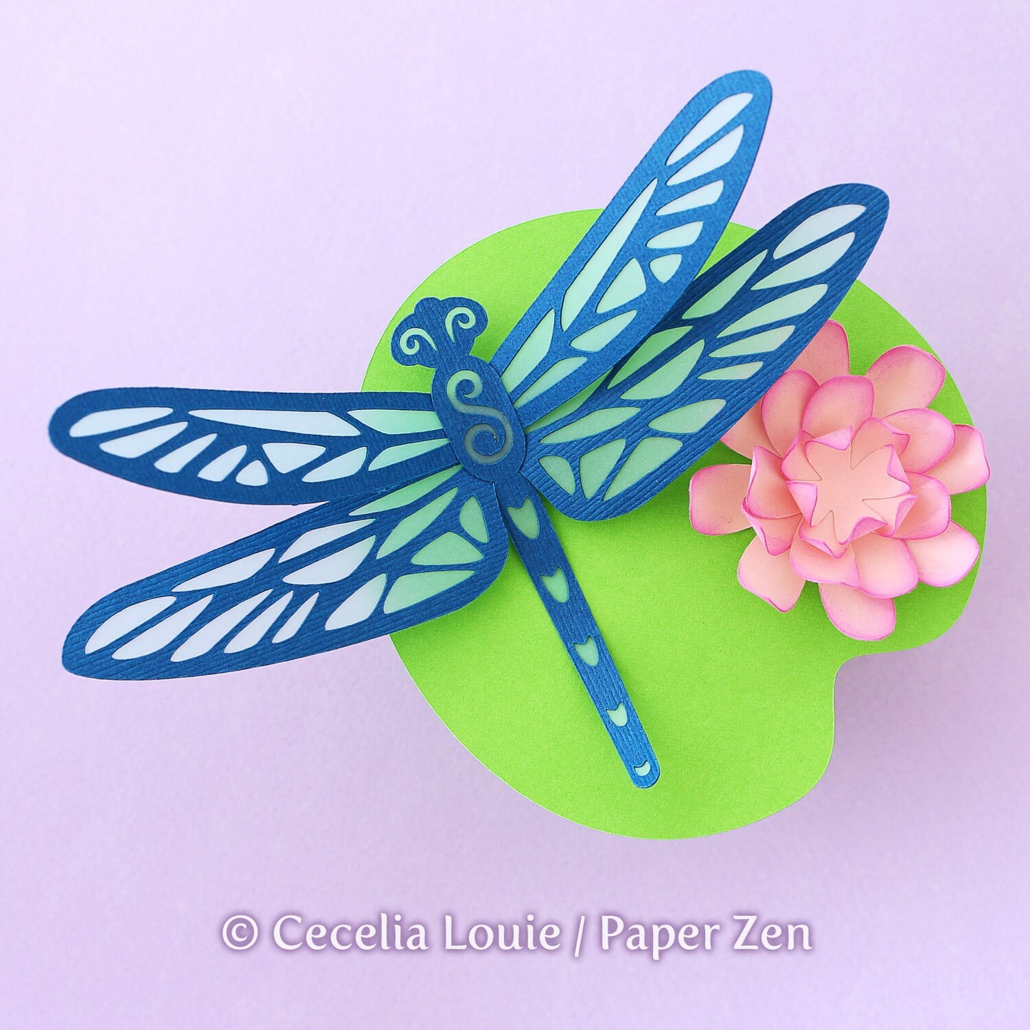 Dragonfly Box - SVG