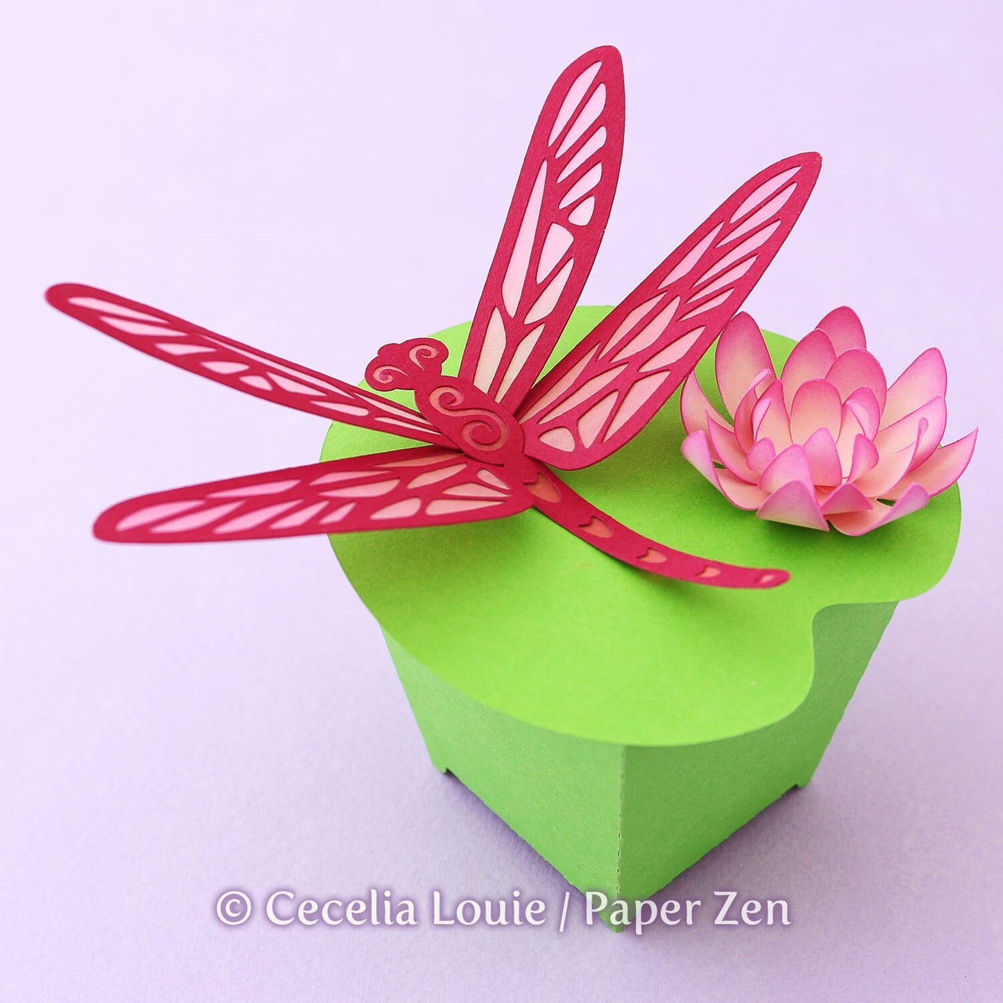 Dragonfly Box - SVG