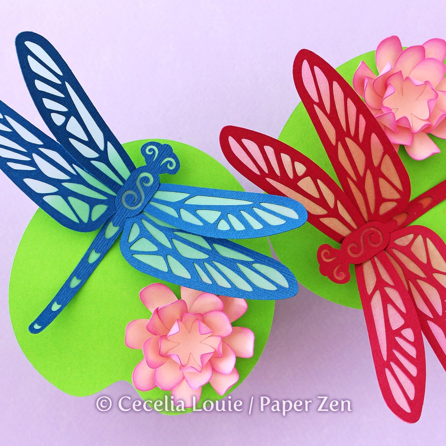 Dragonfly Box - SVG