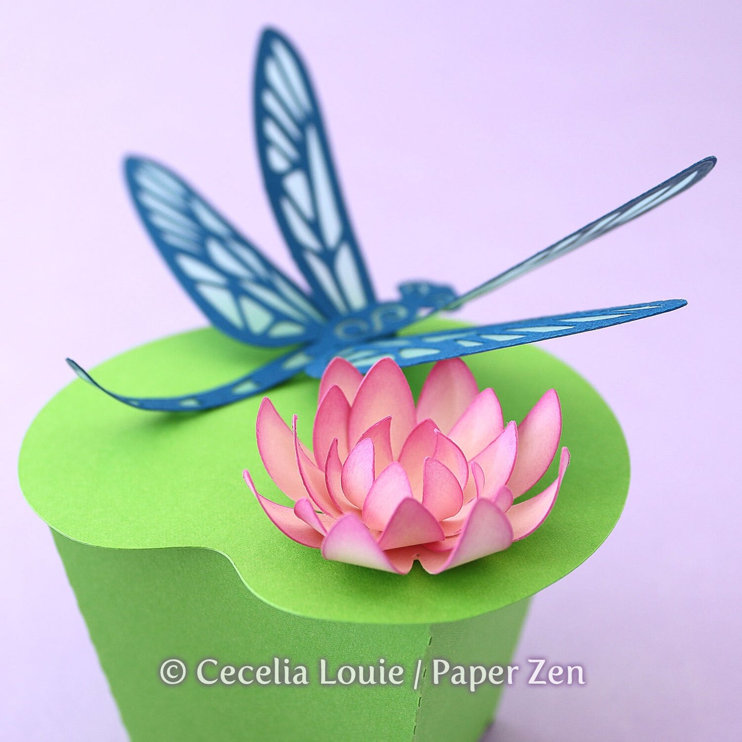 Dragonfly Box - SVG