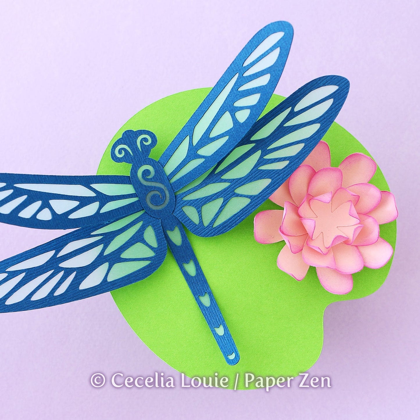 Dragonfly Box - SVG