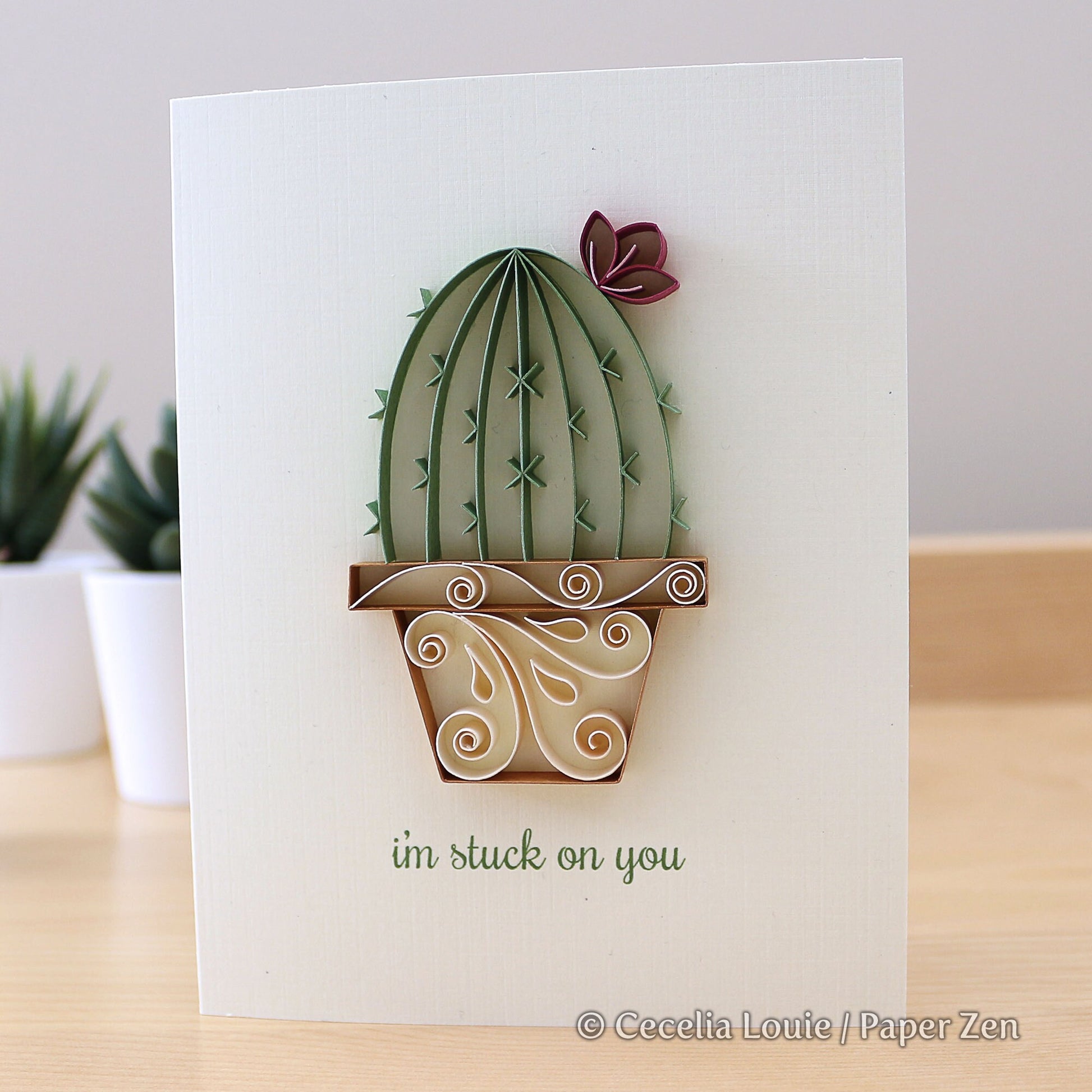 succulent quilling Quilling Succulents