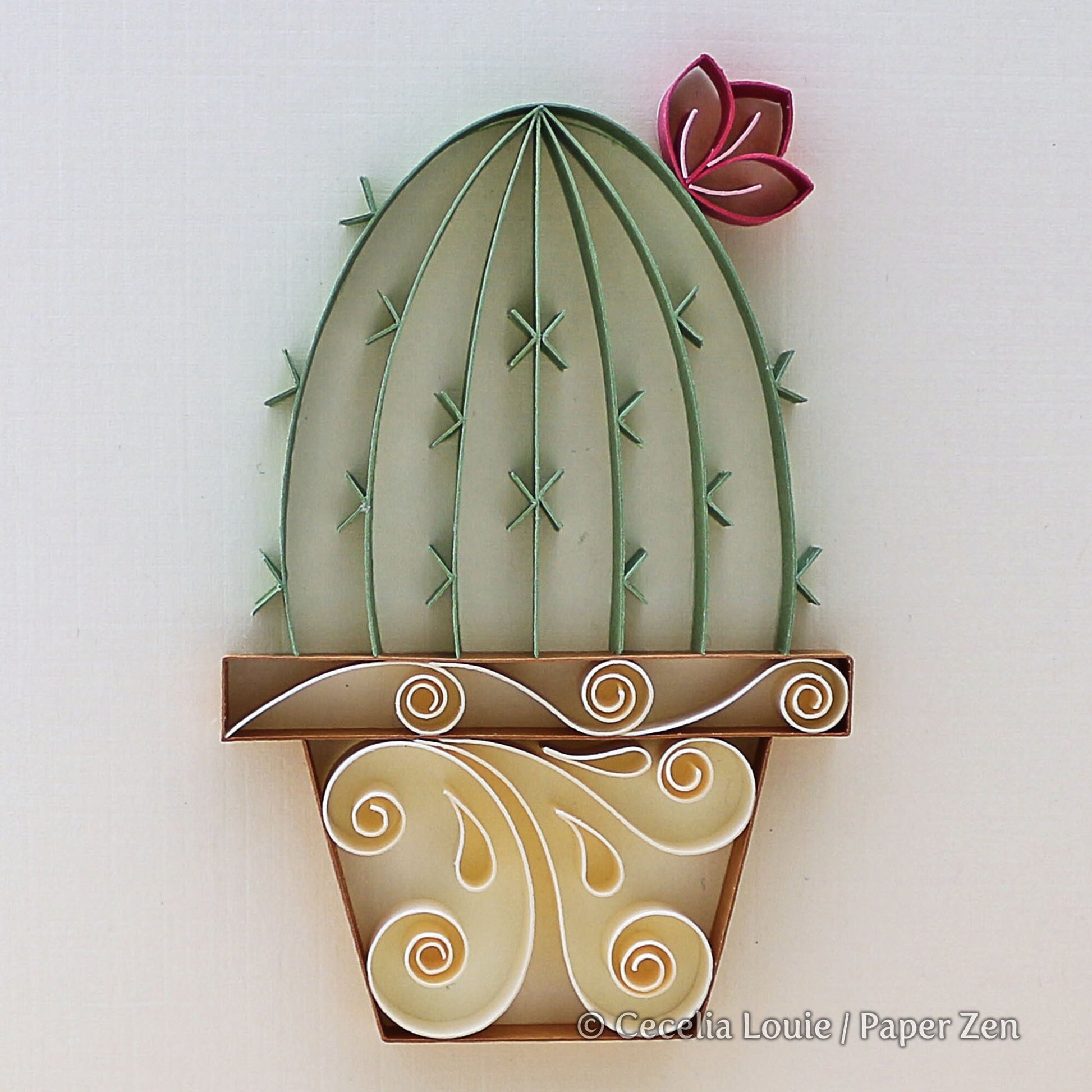 quilling succulent garden Quilling Succulents – PaperZen