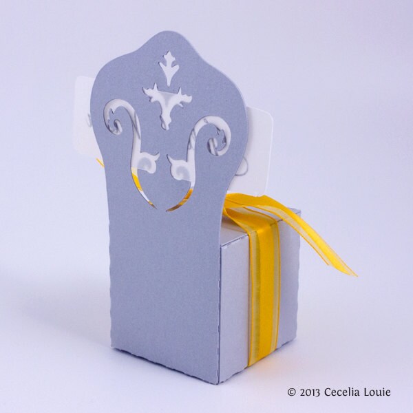 Wedding Chair Box - SVG