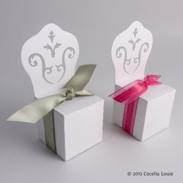 Wedding Chair Box - SVG