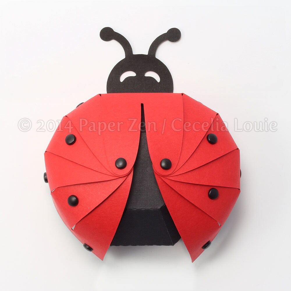 Ladybug Box - SVG