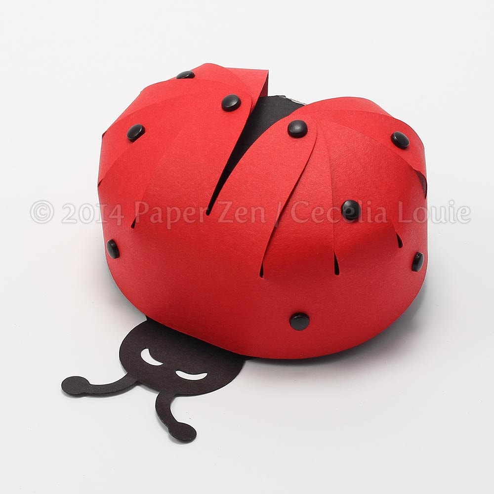 Ladybug Box - SVG